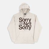 Sudadera con capucha Outrank Sorry Not Sorry OR3156H Sandshell